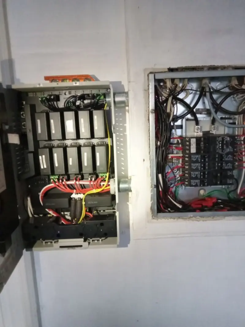 Electrical panel upgrade completed for Indoor Lighting Installation in Marlton